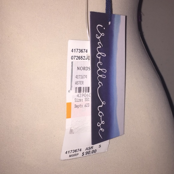 NWT Isabella Rose magenta knit bikini top size S - Picture 3 of 8